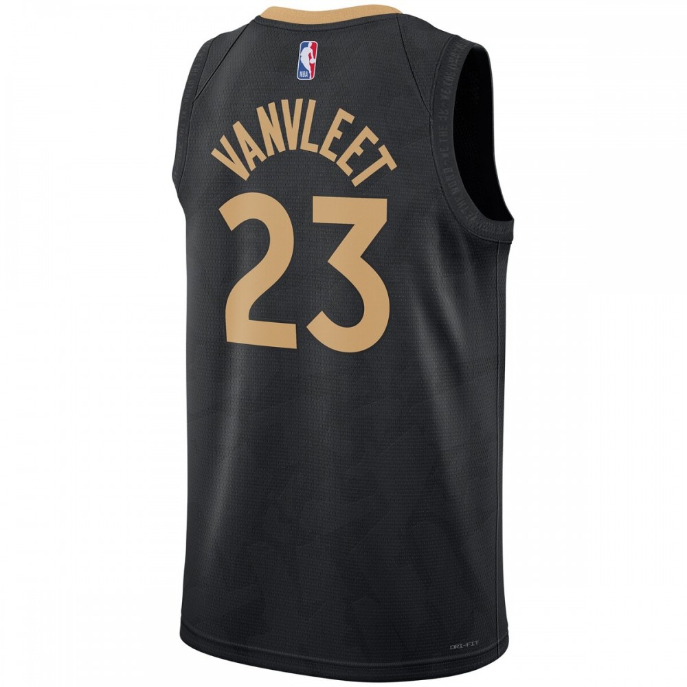 Fred VanVleet Toronto Raptors Unisex 2022/23 Swingman Jersey - City Edition - Black-Pro Kit Vault | Brand New 26/27 Sports Jerseys